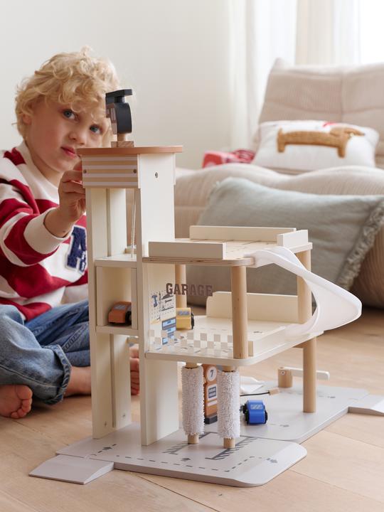 Produktbild Vertbaudet Kinder Parkhaus mit 3 Etagen aus Holz FSC®