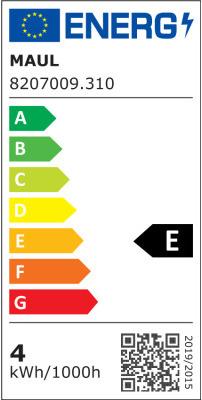 Energie-Label Maul LED-Designleuchte MAULprimus (600 lm)