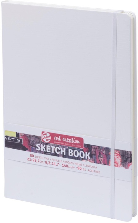 Talens Sketchbook 21x29,7 white (A4, Hardcover)