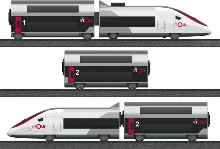 Actual product image Märklin Start pack TGV Duplex (Track H0)