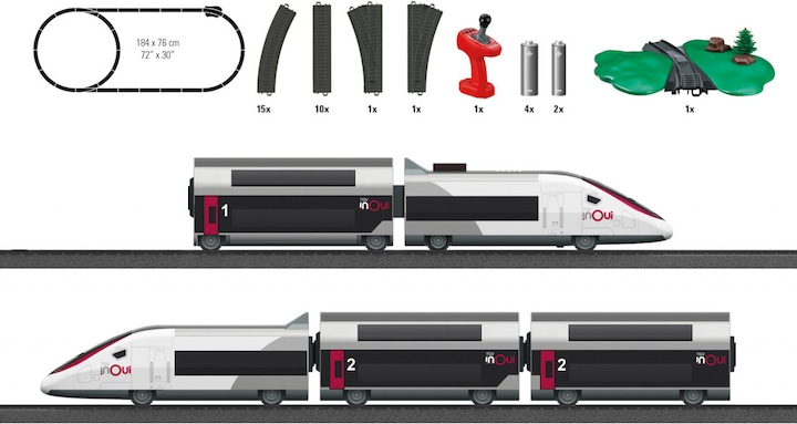Immagine prodotto Märklin Starter Pack TGV Duplex (Traccia H0)