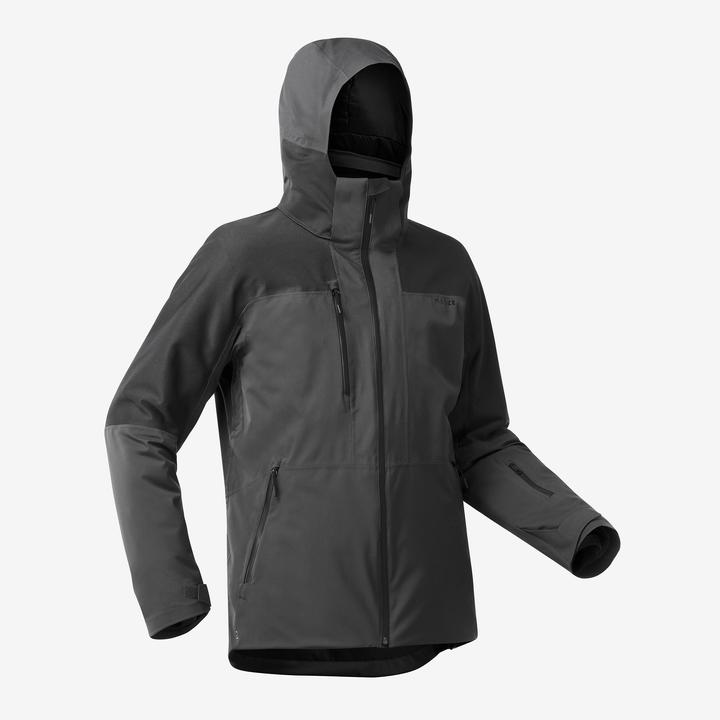 Produktbild Wedze Skijacke Herren wasserdicht und strapazierfähig - 500 Sport schwarz (L)