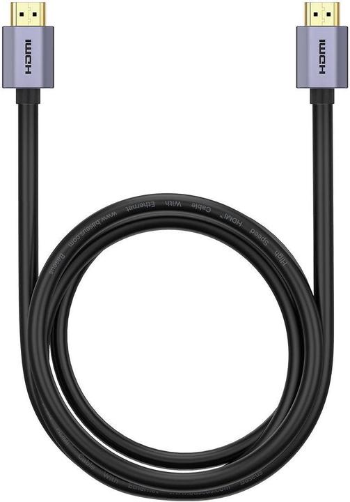 Baseus Haute Définition HDMI 2.0 4K 60 Hz 2m Black Cable (WKGQ020201) (2 m)