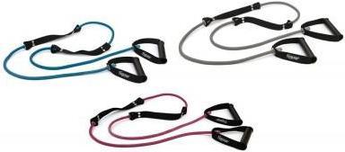 Actual product image Tiguar Elastic band Double Tube (Color: Blue - medium resistance) (Medium)