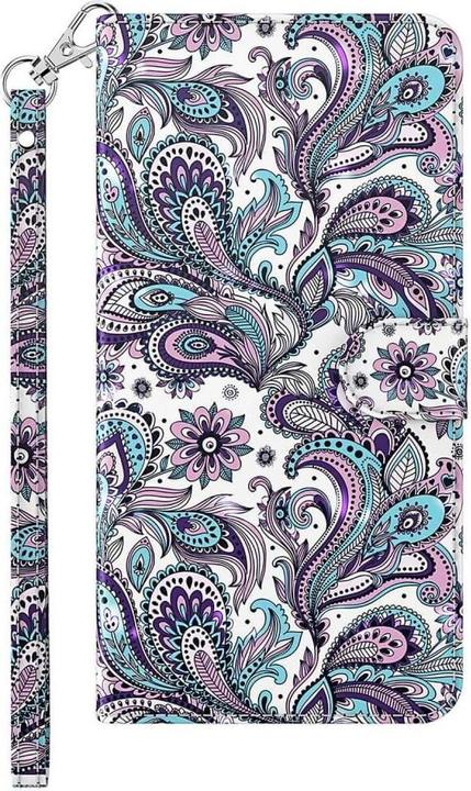 Immagine prodotto Cover-Discount Custodia effetto glitter farfalla blu (Samsung Galaxy S24)