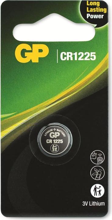 Actual product image GP Batteries GP Lithium Button Cell CR1225 (1 pcs., CR1225, 62 mAh)