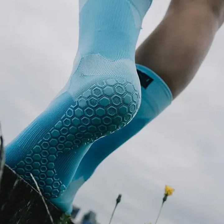 Image du produit NovoSoxx Fussballsocken Gr. 36-41 Grip Socken Fussball Strümpfe GripSoxx Hellblau (36 - 41)