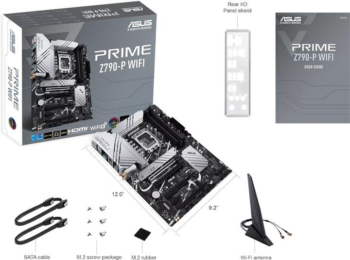 Immagine prodotto ASUS PRIME Z790-P WIFI (LGA 1700, Intel Z790, ATX)