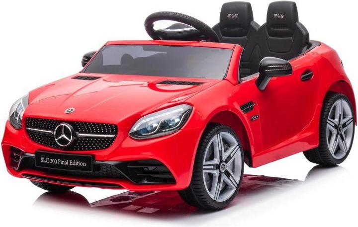 Productafbeelding Lean Toys Dubbele elektrische auto voor kinderen Mercedes SLC 300, rood