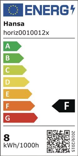 Energie-Label Hansa Horizon (530 lm)
