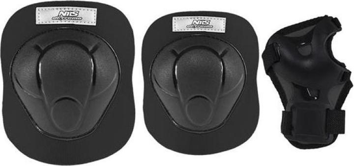 Nils Extreme H210 czarny rozm.XS zestaw ochraniaczy (16-60-013) (XS, Ellbogenschoner, Handgelenkschoner, Knieschoner)