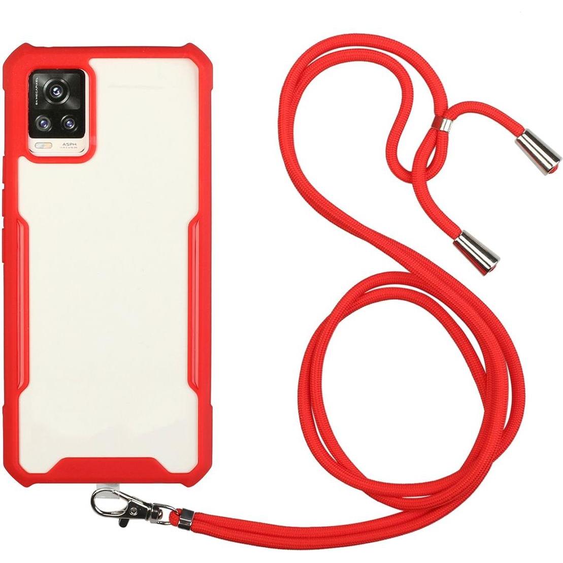 König Design Hülle Handy Schutz für Samsung Galaxy A72 5G Case Cover Tasche Etuis Bumper Rot (Samsung Galaxy A72 5G), Sm...
