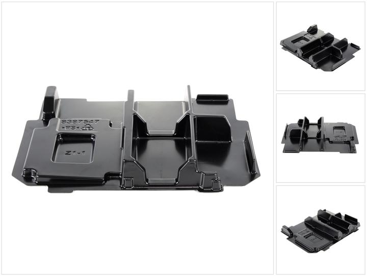 Actual product image Makita System insert for charger DC18RC + 4x 18V batteries in Makpac ( 838754-7 )