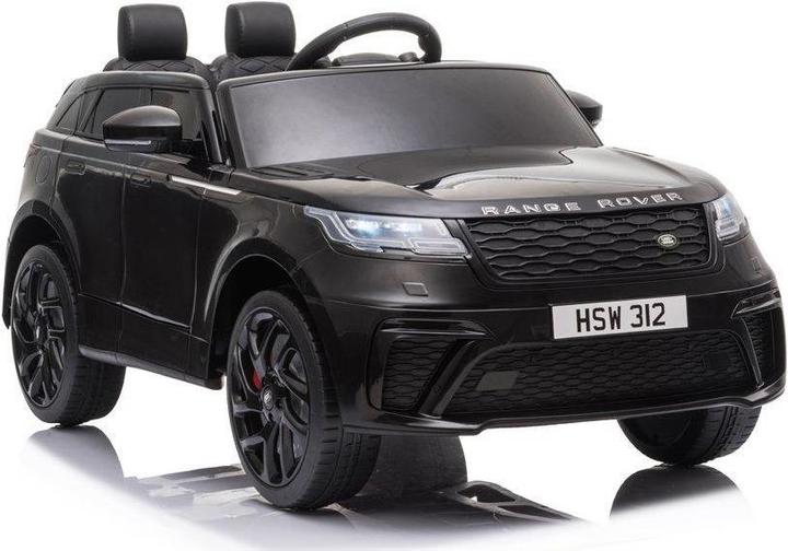 Productafbeelding Lean Toys Range elektrische auto voor kinderen Range Rover zwart gelakt (12 V)