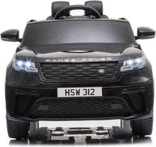 Productafbeelding Lean Toys Range elektrische auto voor kinderen Range Rover zwart gelakt (12 V)