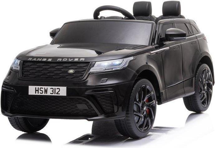 Productafbeelding Lean Toys Range elektrische auto voor kinderen Range Rover zwart gelakt (12 V)