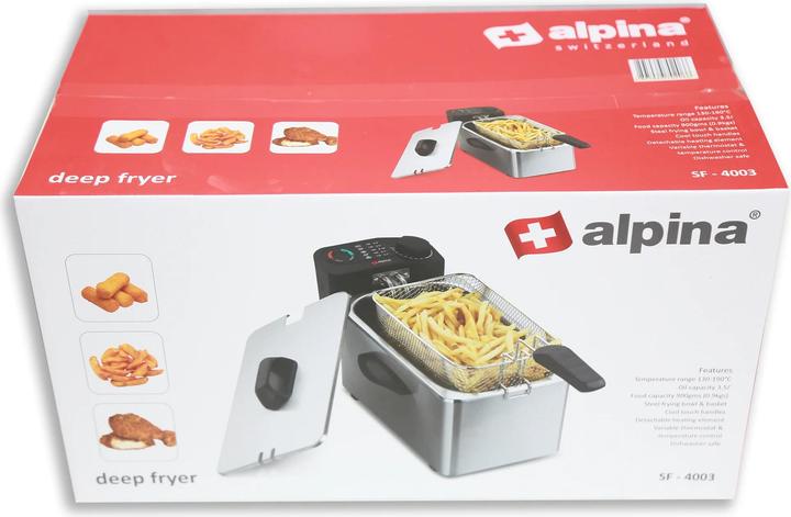 Image du produit alpina Friteuse profonde 3L 2000W