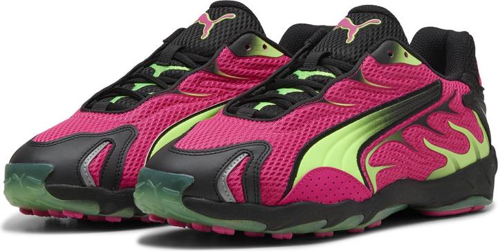Fluro Pink Pes-Green Glare