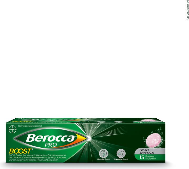 Image du produit Berocca PRO Pro Boost (15 pièce(s), Comprimé effervescent, 100 g)
