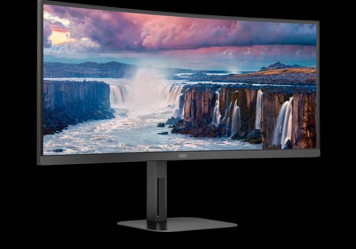 Productafbeelding AOC CU34V5C (34", 3440x1440,UWQHD) (3440 x 1440 pixels, 34")