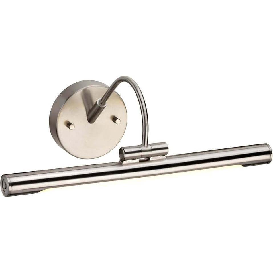 Elstead Lighting, Wandleuchte + Deckenleuchte, Alton LED Bilderleuchte 39cm Nickel gebürstet (318 lm)