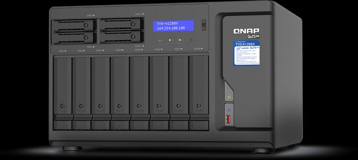 Produktbild QNAP TVS-h1288X-W1250-16G (0 TB)