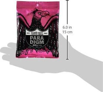 Actual product image Ernie Ball Slinky Paradigm (6x, Electric guitar, 0.04")