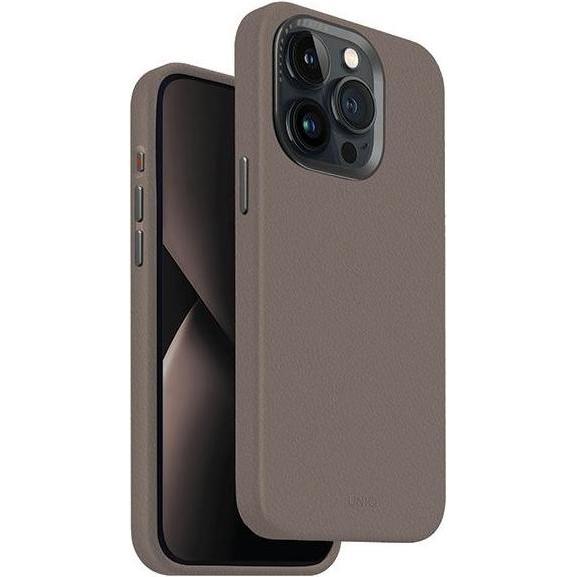 Uniq etui Lyden iPhone 15 Pro Max 6.7" Magclick Charging szary/flint grey (Apple iPhone 15 Pro Max), Smartphone Hülle, G...