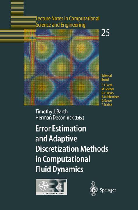 Produktbild Error Estimation and Adaptive Discretization Methods in Computational Fluid Dynamics (Englisch, Herman Deconinck, Timothy J. Barth, 2010)