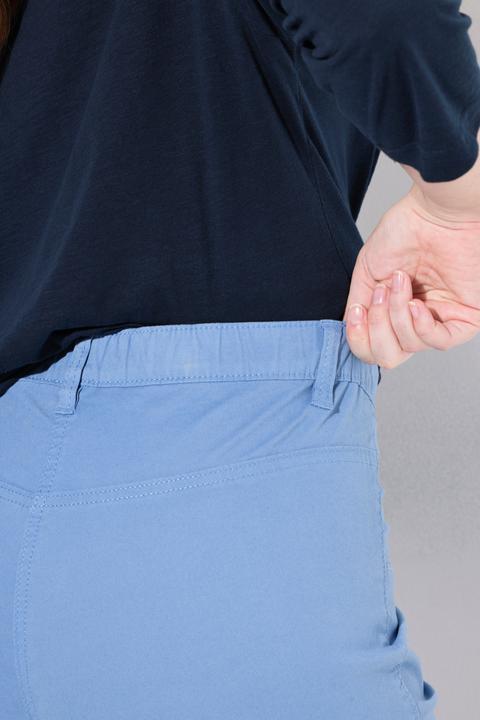 Immagine prodotto Ulla Popken Jeggings di cotone biologico con taglio della gamba stretto e cintura elastica (52)