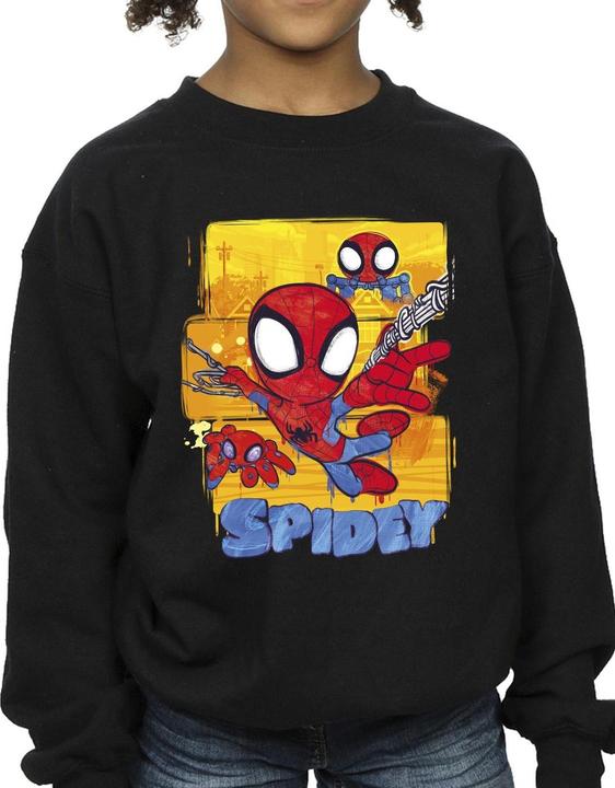 Actual product image Girls Spidey And His Amazing Friends Flying Sweatshirt (152, 158)