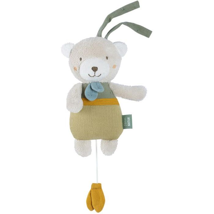 Fehn, Spieluhr, Mini-Spieluhr Bär NATUR
