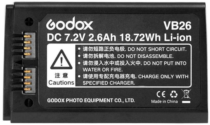 Immagine prodotto Godox VB-26, batteria agli ioni di litio a V1 (Batteria dell'unità flash)