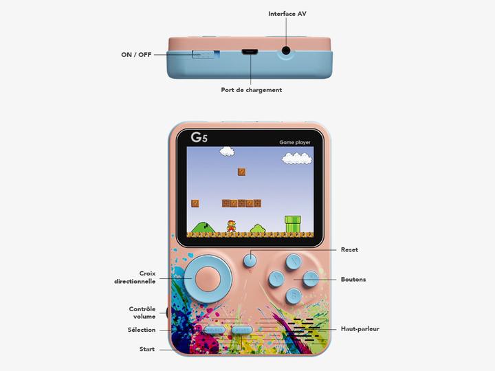 Actual product image VR Shinecon Console with 500 game emulator and multiplayer controller model StreetArt
