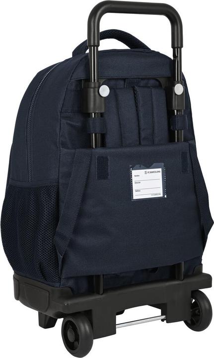 Produktbild FC Barcelona Schulrucksack mit Rädern F.C. Barcelona Granatrot Marineblau 33 X 45 X 22 cm