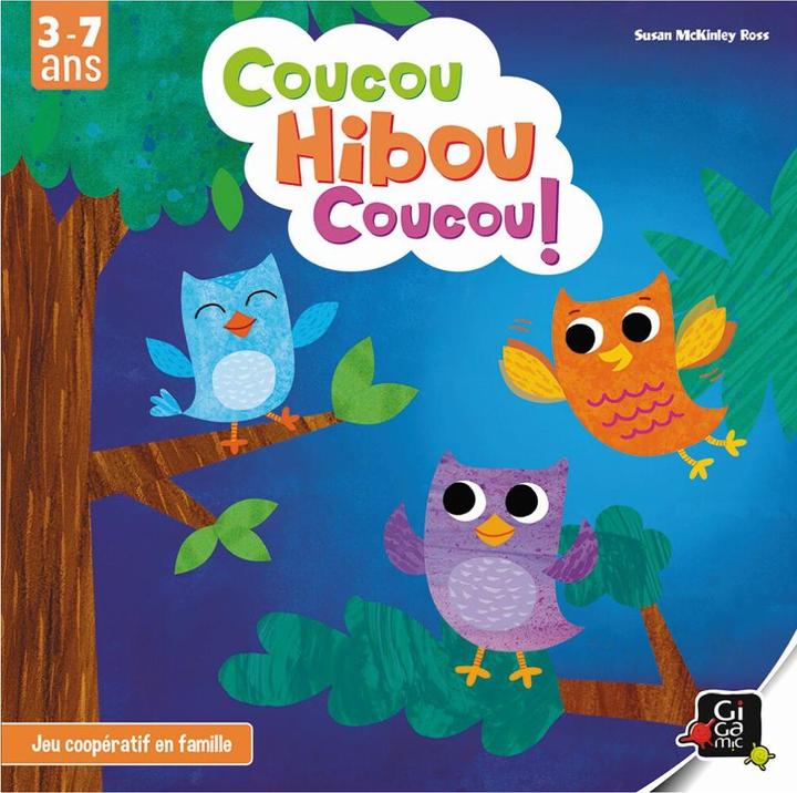 Actual product image Gigamic Coucou Hibou Coucou (f) (French)
