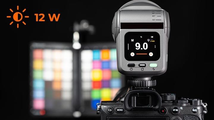 Image du produit Rollei Flash LED 2 en 1 I Eclairage continu bicolore I HS Freeze Q1 (Flash à monter)