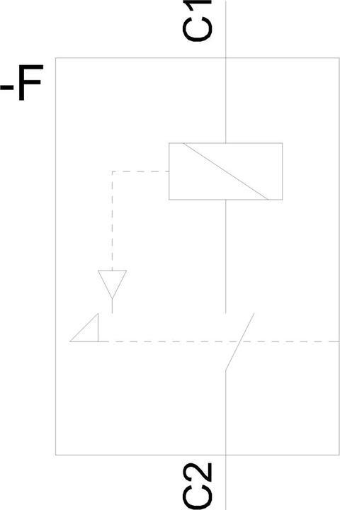 Produktbild Siemens Shunt release mount. AC 110-415V