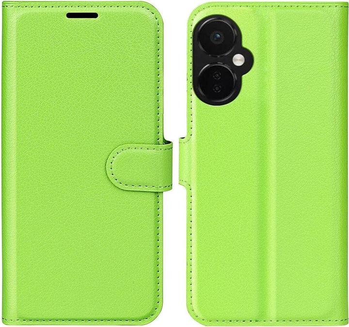 Cover-Discount OnePlus North CE 3 Lite - Leather Case Cover green (OnePlus North CE 3 Lite)