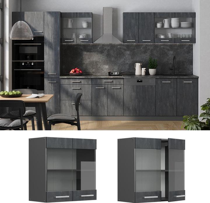 Produktbild Vicco Küchenglasschrank R-Line (60 x 31 x 60 cm)