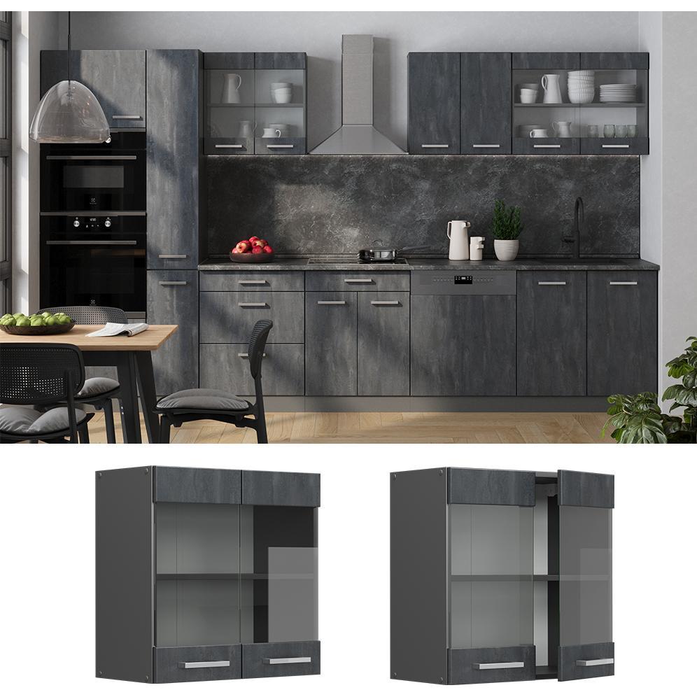 Thumbnail - Vicco, Regal, Küchenglasschrank R-Line (60 x 31 x 60 cm)