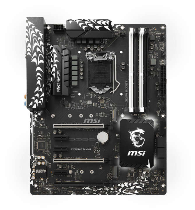 Image du produit MSI Z370 Krait Gaming (LGA 1151, Intel Z370, ATX)