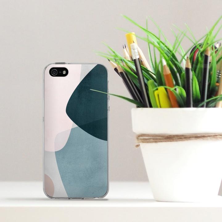 Actual product image DeinDesign Silikon Hülle für Apple iPhone 5 Handyhülle Case Smartphone Schutzhülle Boho Malerei Muster (Apple iPhone 5)