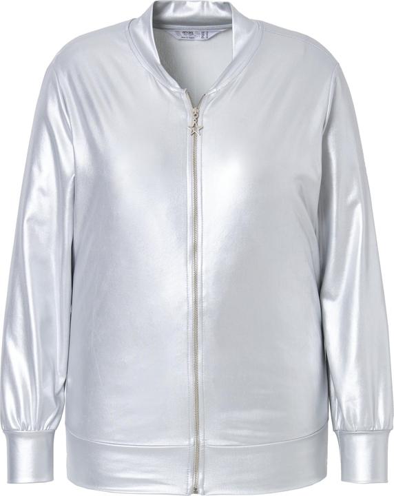 Actual product image Angel of Style Blouson, Silber-Metallic, Zipper (54)