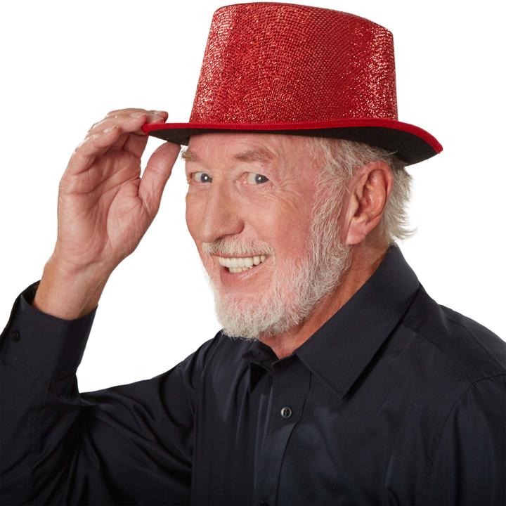 Actual product image tectake Glitter Top Hat