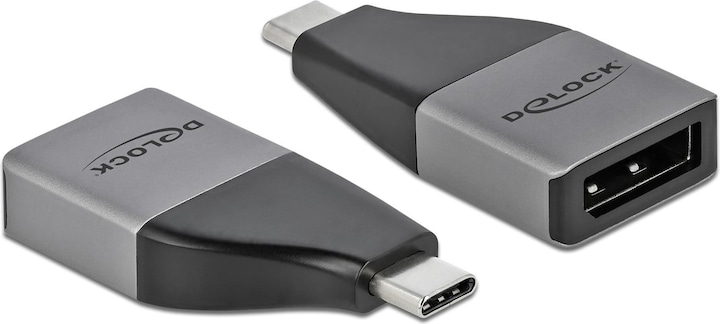 Image du produit Delock Adaptateur USB Type-C™ vers DisplayPort (DP Alt Mode) 4K 60 Hz (DP, 41 cm)