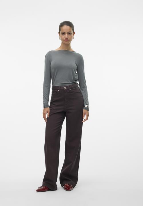 Produktbild Vero Moda VMTESSA Hohe Taille Weiter Beinschnitt Jeans Weit geschnitten (W25/L32)
