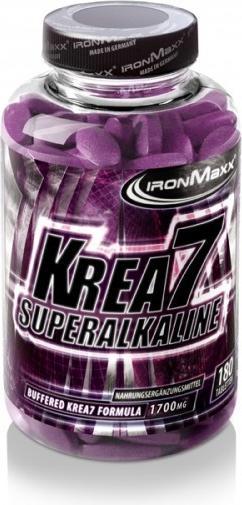 Produktbild IronMaxx Krea7 Superalkaline (180 Stück, Tabletten)