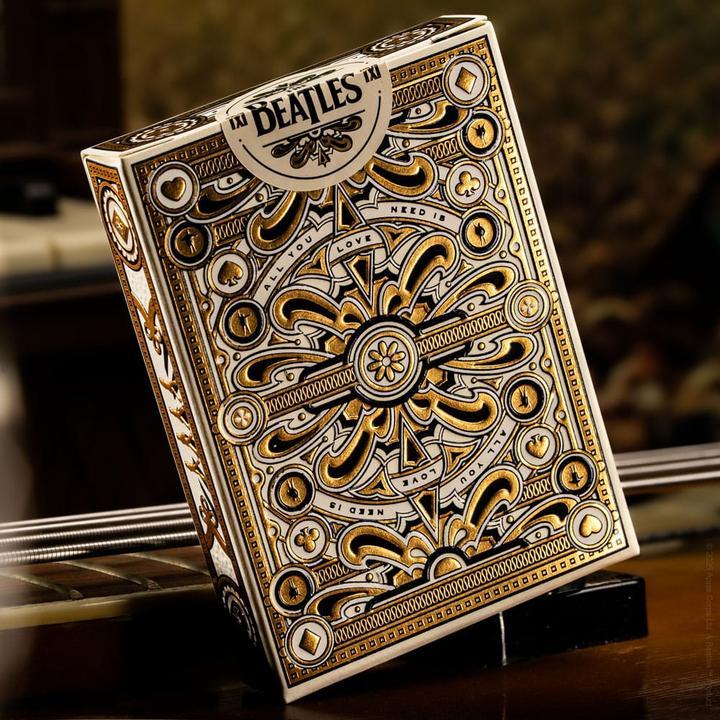 Productafbeelding Theory11 The Beatles Spielkarten White Special Edition (Engels)