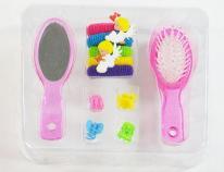 Produktbild Kögler Haarpflegeköfferchen mit Bürste, Haargummi, Haarsp